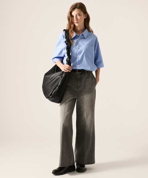 CLEL（クレイル）の「【CLEL】Gather Shoulder Bag / ギャザーショルダーバッグ（ショルダーバッグ・メンズ・ブラック/レッド・FREE）」の21枚目の写真