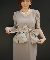 big ribon buistier dress