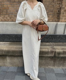 Amiur（エミレ）の「半袖ワンピース（ワンピース）」