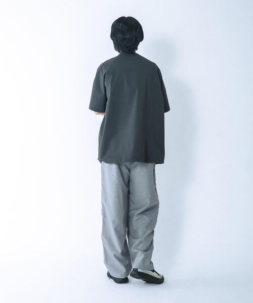 EKAL（エカル）の「『UR TECH DRYLUXE/吸水速乾/接触冷感』ハイツイストトラウザー（その他パンツ・メンズ・ネイビー/グレー系その他/グレー・MEDIUM/LARGE）」の10枚目の写真