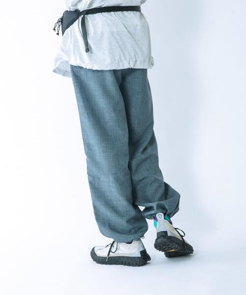 EKAL（エカル）の「『UR TECH DRYLUXE/吸水速乾/接触冷感』ハイツイストトラウザー（その他パンツ・メンズ・ネイビー/グレー系その他/グレー・MEDIUM/LARGE）」の15枚目の写真