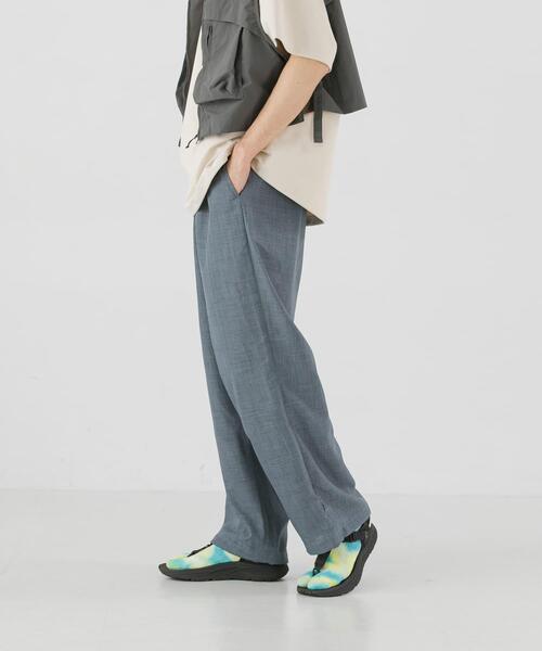 EKAL（エカル）の「『UR TECH DRYLUXE/吸水速乾/接触冷感』ハイツイストトラウザー（その他パンツ・メンズ・ネイビー/グレー系その他/グレー・MEDIUM/LARGE）」の20枚目の写真