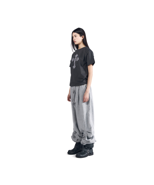 AAKAM(アーカム)の「AKM CROS2 Half Top (Dark Gray)(Tシャツ/カットソー・レディース・その他・1/2/3)」の10枚目の写真