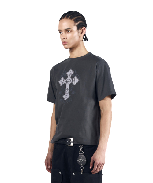 AAKAM(アーカム)の「AKM CROS2 Half Top (Dark Gray)(Tシャツ/カットソー・レディース・その他・1/2/3)」の13枚目の写真