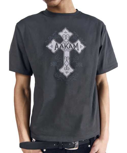 AAKAM(アーカム)の「AKM CROS2 Half Top (Dark Gray)(Tシャツ/カットソー・レディース・その他・1/2/3)」の16枚目の写真