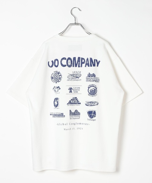 UNIVERSAL OVERALL（ユニバーサルオーバーオール）の「【UNIVERSAL OVERALL】別注ポンチプリントTシャツ[速乾・シワ軽減]（Tシャツ/カットソー・メンズ・チャコール/オフホワイト・LARGE/MEDIUM）」の17枚目の写真