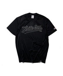 ファナティクス【Fanatics】‐ シカゴホワイトソックス 半袖Tシャツ【CHICAGO WHITE SOX MLB OUTLINE LOGO S/S ACTIVE DRY TEE BLACK ML0126SS0001】