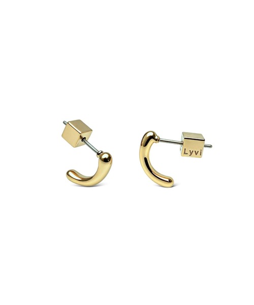 Lyvi（ライビィ）の「Nude Drip Pierce / 金属アレルギー対応（ピアス（両耳用）・レディース・シルバー/ゴールド・FREE）」の6枚目の写真
