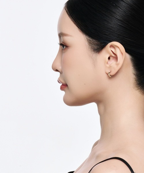 Lyvi（ライビィ）の「Nude Drip Pierce / 金属アレルギー対応（ピアス（両耳用）・レディース・シルバー/ゴールド・FREE）」の11枚目の写真