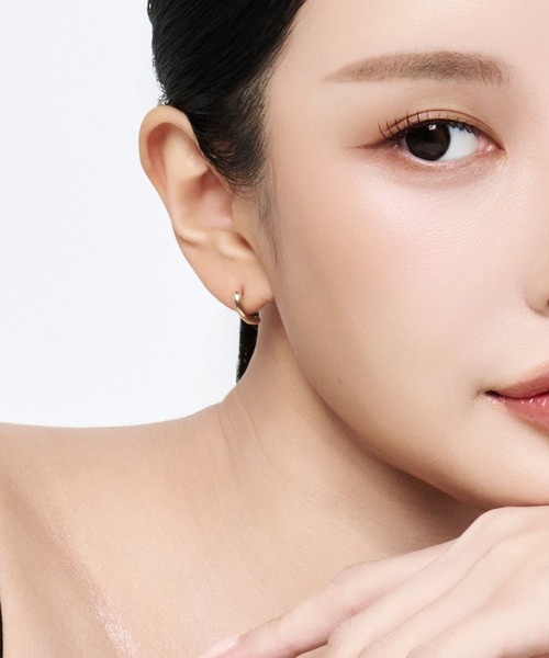 Lyvi（ライビィ）の「Nude Drip Pierce / 金属アレルギー対応（ピアス（両耳用）・レディース・シルバー/ゴールド・FREE）」の9枚目の写真