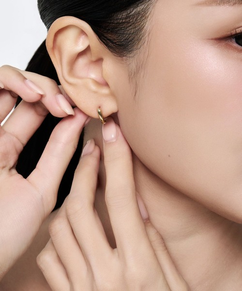 Lyvi（ライビィ）の「Nude Drip Pierce / 金属アレルギー対応（ピアス（両耳用）・レディース・シルバー/ゴールド・FREE）」の7枚目の写真