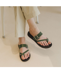 JESUS SANDAL Lod 牛革ストラップサンダル2cm -JOW106 (6色)