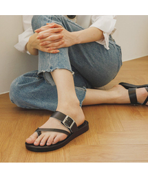 JESUS SANDAL Lod 牛革ストラップサンダル2cm -JOW106 (6色)