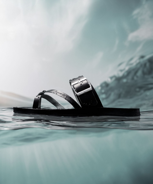 JESUS ON THE WATER（ジーザスオンザウォーター）の「JESUS SANDAL Lod 牛革ストラップサンダル2cm -JOW106 (6色)（サンダル・レディース・オフホワイト/シルバー/グリーン/ワインレッド/キャメル/ブラック・23.5cm/24cm/24.5cm/25cm/25.5cm/23cm）」の14枚目の写真