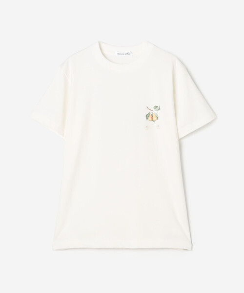 Bshop(ビショップ)の「History of Art | プリントTシャツ PEAR WOMEN(Tシャツ/カットソー・レディース・ホワイト系その他・S)」の2枚目の写真