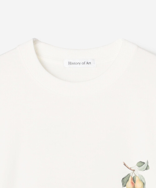 Bshop(ビショップ)の「History of Art | プリントTシャツ PEAR WOMEN(Tシャツ/カットソー・レディース・ホワイト系その他・S)」の4枚目の写真