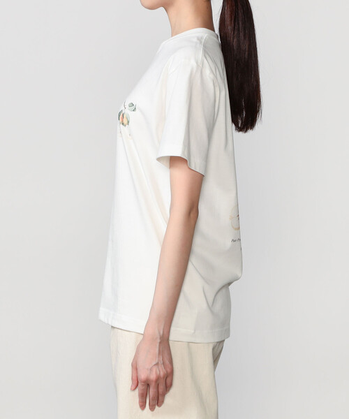 Bshop(ビショップ)の「History of Art | プリントTシャツ PEAR WOMEN(Tシャツ/カットソー・レディース・ホワイト系その他・S)」の9枚目の写真