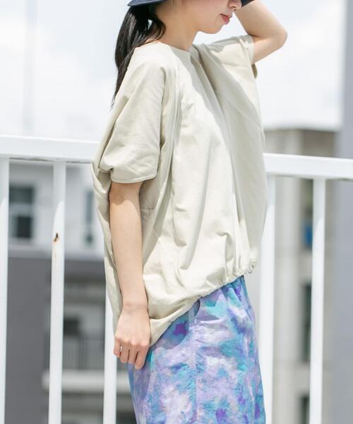 EKAL(エカル)の「『UR TECH ひやサラクール』ラグランスリーブカットソー(Tシャツ/カットソー・レディース・ブラック/ホワイト/ベージュ系その他・ONE)」の3枚目の写真