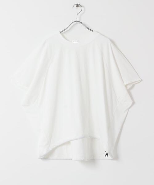 EKAL(エカル)の「『UR TECH ひやサラクール』ラグランスリーブカットソー(Tシャツ/カットソー・レディース・ブラック/ホワイト/ベージュ系その他・ONE)」の5枚目の写真