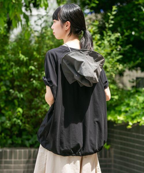 EKAL(エカル)の「『UR TECH ひやサラクール』ラグランスリーブカットソー(Tシャツ/カットソー・レディース・ブラック/ホワイト/ベージュ系その他・ONE)」の11枚目の写真