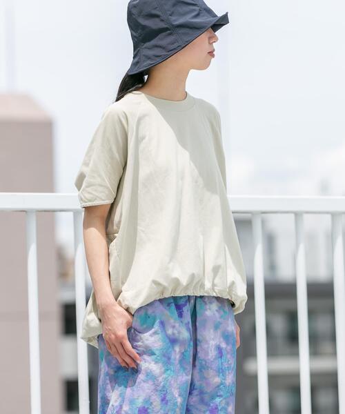 EKAL(エカル)の「『UR TECH ひやサラクール』ラグランスリーブカットソー(Tシャツ/カットソー・レディース・ブラック/ホワイト/ベージュ系その他・ONE)」の16枚目の写真