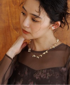 【kaene】シアーブルームネックレス