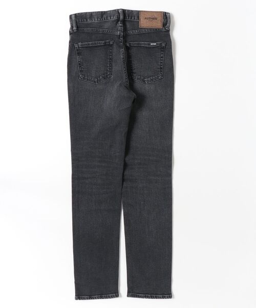 AUTHEN(オーセン)の「【AUTHEN】オーセン/ CIRCULAR DENIM SLIM STRAIGHT(ユニセックス)(デニムパンツ・レディース・ブラック系その他/ブラック・25inch/31inch/33inch)」の3枚目の写真