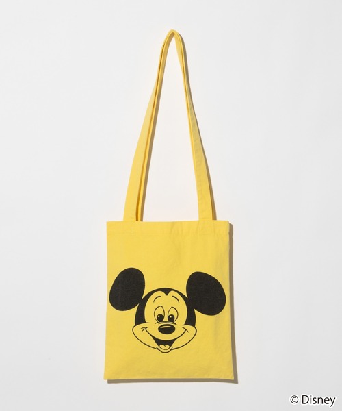 WCJ（ダブルシージェイ）の「Disney / TOTE BAG（Sサイズ）（トートバッグ・レディース・パープル/グリーン/イエロー/ブルー/ピンク/レッド/チャコール・FREE）」の5枚目の写真