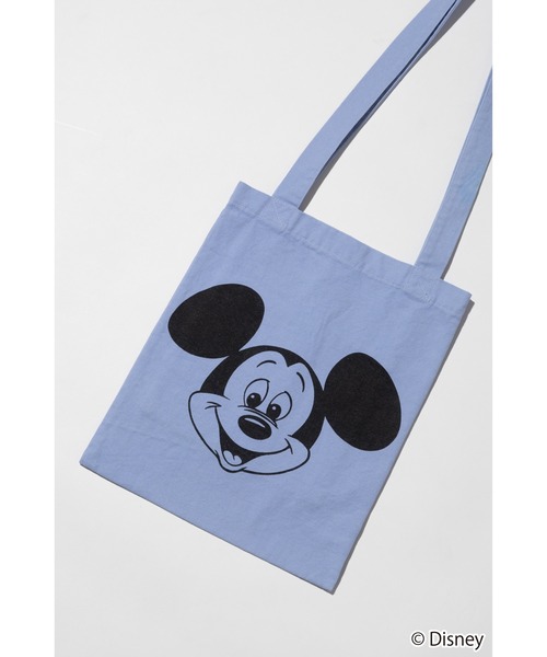 WCJ（ダブルシージェイ）の「Disney / TOTE BAG（Sサイズ）（トートバッグ・レディース・パープル/グリーン/イエロー/ブルー/ピンク/レッド/チャコール・FREE）」の9枚目の写真
