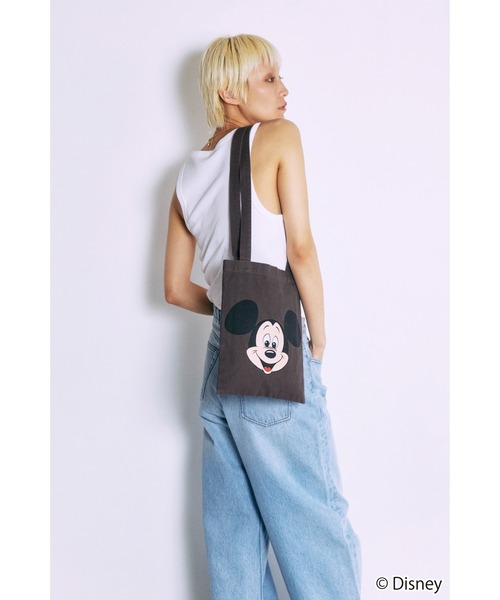 WCJ（ダブルシージェイ）の「Disney / TOTE BAG（Sサイズ）（トートバッグ・レディース・パープル/グリーン/イエロー/ブルー/ピンク/レッド/チャコール・FREE）」の15枚目の写真