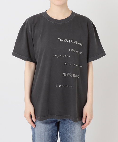 Spick & Span(スピックアンドスパン)の「AUTHEN / オーセン EAST EM SS T-SHIRT(Tシャツ/カットソー・レディース・ブラック系その他/ホワイト系その他・SMALL)」の22枚目の写真
