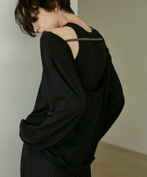 ONIT（オニット）の「plus by onit × FREAK'S STORE/オニット  【セットアイテム】別注 2WAYタンクトップ バックオープンTシャツセット（Tシャツ/カットソー）」