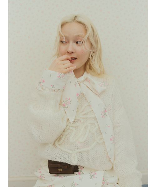 FURFUR(ファーファー)の「フラワープリントスカショーパン(その他パンツ・レディース・ベージュ/ブラック/アイボリー・F)」の7枚目の写真