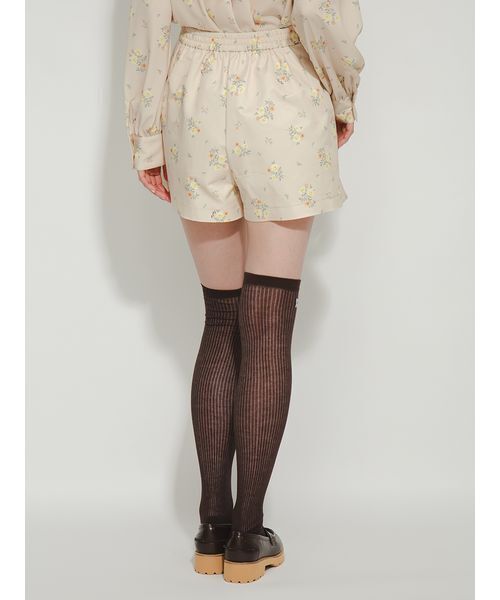 FURFUR(ファーファー)の「フラワープリントスカショーパン(その他パンツ・レディース・ベージュ/ブラック/アイボリー・F)」の11枚目の写真