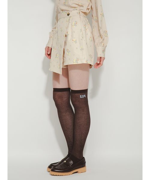 FURFUR(ファーファー)の「フラワープリントスカショーパン(その他パンツ・レディース・ベージュ/ブラック/アイボリー・F)」の12枚目の写真