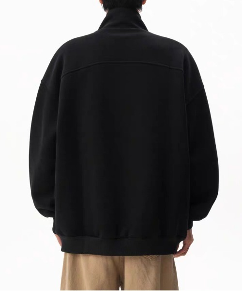 NEW GENTLEMAN(ニュージェントルマン)の「フォルテック ショルダーライン ビッグブルゾン(ブルゾン・メンズ・ブラック/グレー・XL/L/M)」の16枚目の写真