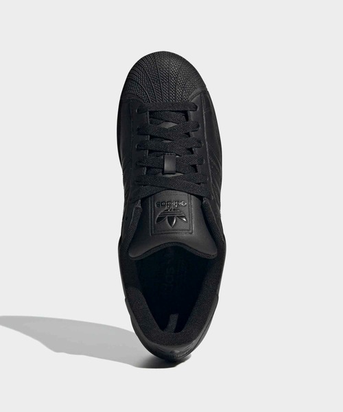 adidas（アディダス）の「スーパースターII / Superstar II / アディダスオリジナルス adidas Originals スニーカー（スニーカー・メンズ・ブラック×ブラック・27.5cm/25.5cm/26.0cm/26.5cm/27.0cm/25.0cm/30.0cm/29.0cm/29.5cm/22.0cm/22.5cm/23.0cm/23.5cm/24.5cm/24.0cm/28.0cm/28.5cm）」の2枚目の写真