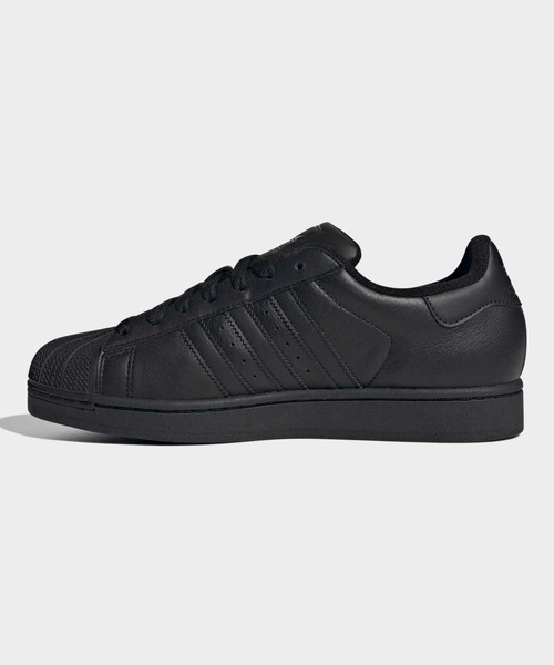 adidas（アディダス）の「スーパースターII / Superstar II / アディダスオリジナルス adidas Originals スニーカー（スニーカー・メンズ・ブラック×ブラック・27.5cm/25.5cm/26.0cm/26.5cm/27.0cm/25.0cm/30.0cm/29.0cm/29.5cm/22.0cm/22.5cm/23.0cm/23.5cm/24.5cm/24.0cm/28.0cm/28.5cm）」の6枚目の写真