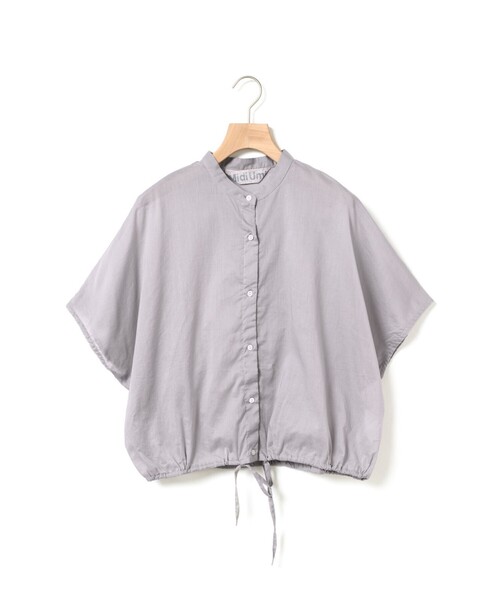 MidiUmi(ミディウミ)の「MidiUmi ワイドバルーンシャツ(シャツ/ブラウス・レディース・その他8/オフホワイト/ネイビー/グレー/グリーン系その他3・FREE)」の3枚目の写真