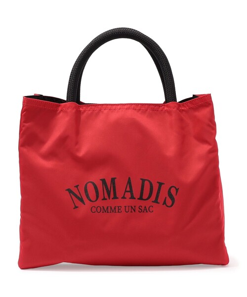 NOMADIS(ノマディス)の「NOMADIS SAC2 WIDE トートバッグ(トートバッグ・レディース・レッド/ブラック・FREE)」の4枚目の写真