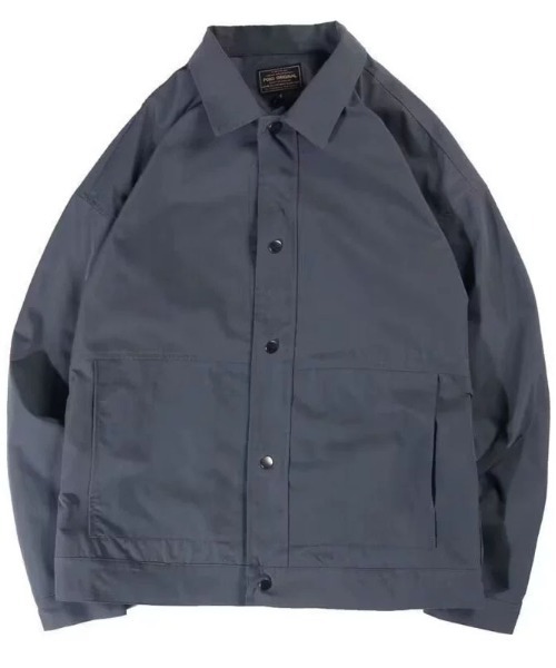 DOUBLE STEAL（ダブルスティール）の「DSベーシックワークジャケット（ブルゾン・メンズ・グレー/ブラック・X-LARGE/LARGE/MEDIUM）」の6枚目の写真
