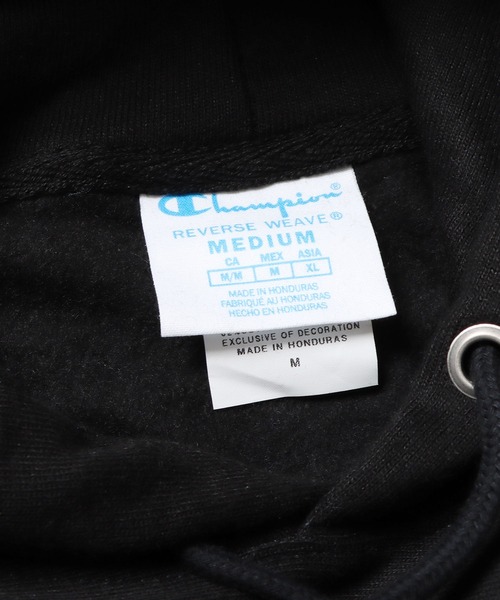 Champion（チャンピオン）の「champion/チャンピオン 12oz リバースウィーブ/REVERSE WEAVE（パーカー・メンズ・ライトグレー/グレー/ネイビー/ブラック・S/M）」の6枚目の写真