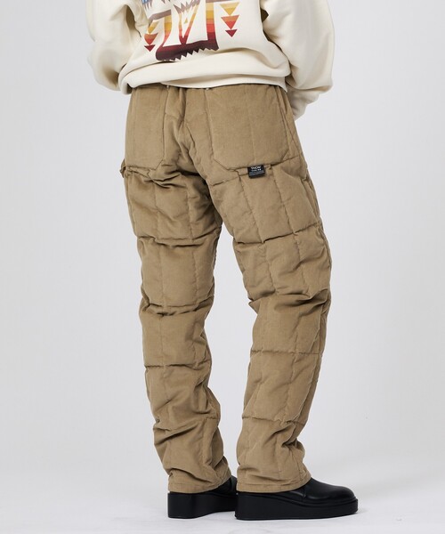 TAION(タイオン)の「【TAION / タイオン】セットアップ対応【UNISEX】ワーク コーデュロイ×ダウン ペインターパンツ / TAION-136PTWK-CT(その他パンツ・メンズ・ブラック/インディゴブルー/カーキ・M/L/XL)」の2枚目の写真