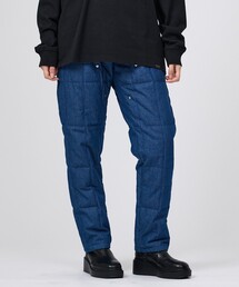 【TAION / タイオン】セットアップ対応【UNISEX】ワーク コーデュロイ×ダウン ペインターパンツ / TAION-136PTWK-CT