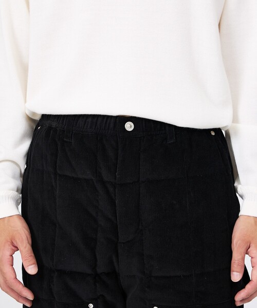 TAION(タイオン)の「【TAION / タイオン】セットアップ対応【UNISEX】ワーク コーデュロイ×ダウン ペインターパンツ / TAION-136PTWK-CT(その他パンツ・メンズ・ブラック/インディゴブルー/カーキ・M/L/XL)」の21枚目の写真