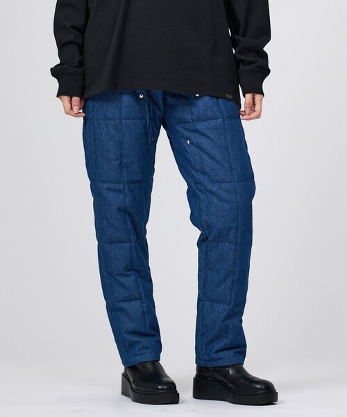 TAION(タイオン)の「【TAION / タイオン】セットアップ対応【UNISEX】ワーク コーデュロイ×ダウン ペインターパンツ / TAION-136PTWK-CT(その他パンツ・メンズ・ブラック/インディゴブルー/カーキ・M/L/XL)」の7枚目の写真