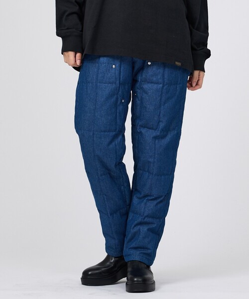 TAION(タイオン)の「【TAION / タイオン】セットアップ対応【UNISEX】ワーク コーデュロイ×ダウン ペインターパンツ / TAION-136PTWK-CT(その他パンツ・メンズ・ブラック/インディゴブルー/カーキ・M/L/XL)」の8枚目の写真