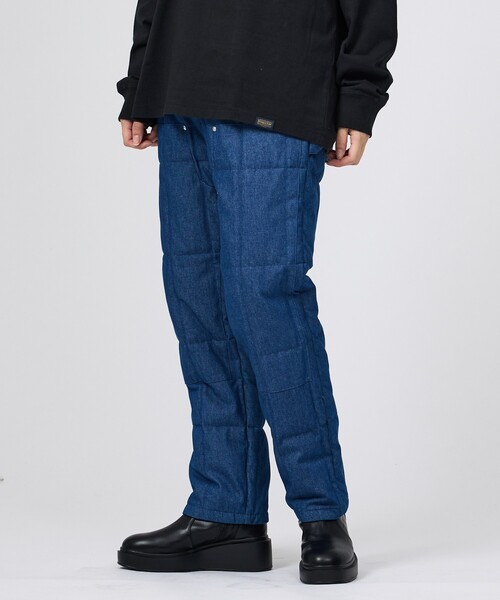 TAION(タイオン)の「【TAION / タイオン】セットアップ対応【UNISEX】ワーク コーデュロイ×ダウン ペインターパンツ / TAION-136PTWK-CT(その他パンツ・メンズ・ブラック/インディゴブルー/カーキ・M/L/XL)」の11枚目の写真
