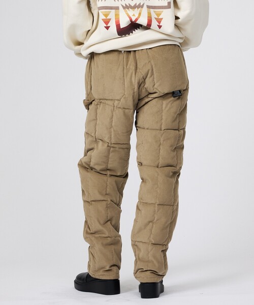 TAION(タイオン)の「【TAION / タイオン】セットアップ対応【UNISEX】ワーク コーデュロイ×ダウン ペインターパンツ / TAION-136PTWK-CT(その他パンツ・メンズ・ブラック/インディゴブルー/カーキ・M/L/XL)」の15枚目の写真
