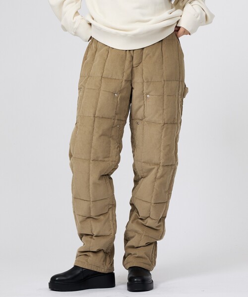 TAION(タイオン)の「【TAION / タイオン】セットアップ対応【UNISEX】ワーク コーデュロイ×ダウン ペインターパンツ / TAION-136PTWK-CT(その他パンツ・メンズ・ブラック/インディゴブルー/カーキ・M/L/XL)」の16枚目の写真